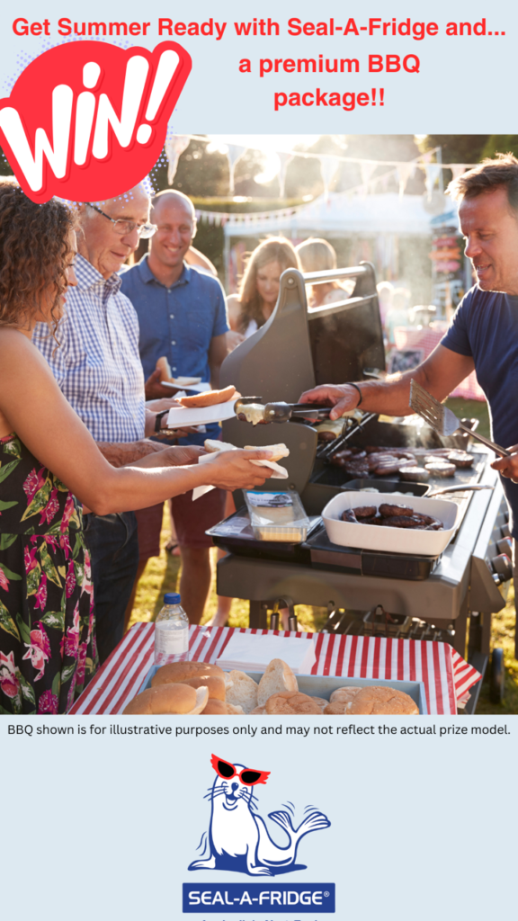 Seal-A-Fridge Stay Cool This Summer and Win a BBQ Package